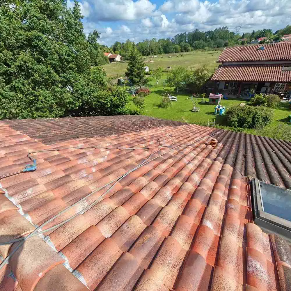 Nettoyage vapeur basse pression en action