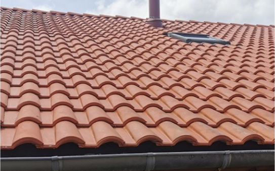 Nettoyage de toiture - Après