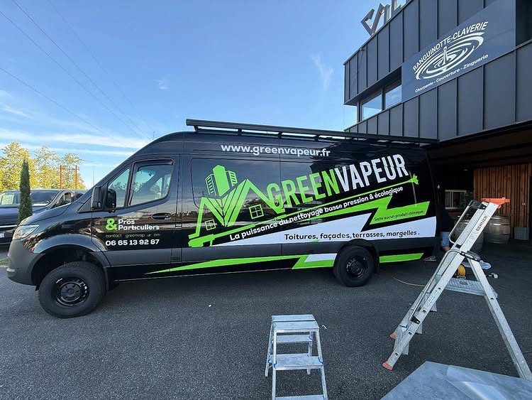 Camion Green Vapeur - Nettoyage écologique