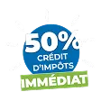 Crédit d'impôt 50%